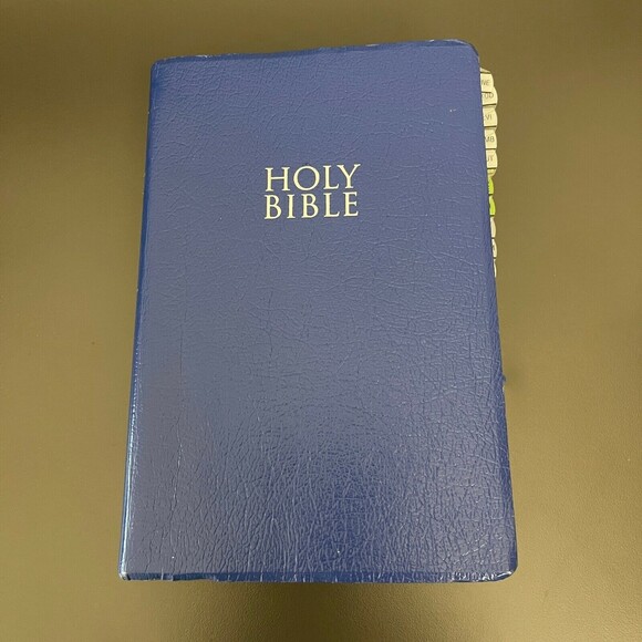 Holy Bible New International Version NIV Zondervan with Chapter Book Marks - Picture 1 of 7